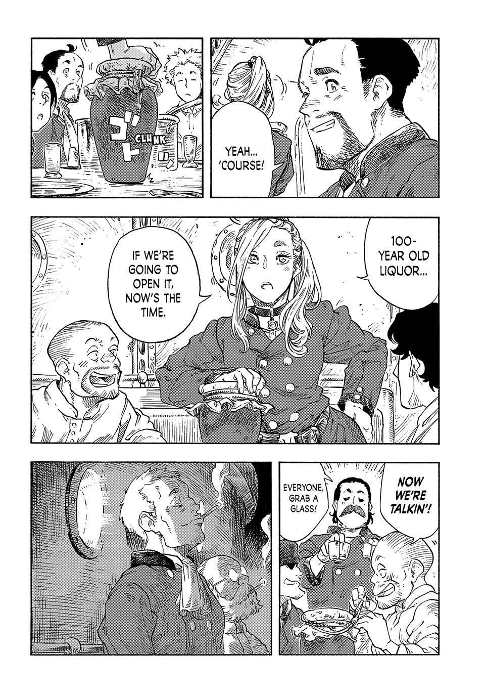 Kuutei Dragons Chapter 94 page 35 - Chapter 94: Invigorating Tan-men & Satisfying Pudding