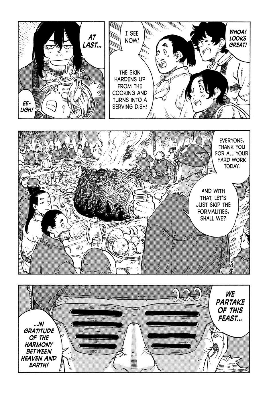 Kuutei Dragons Chapter 96 page 29 - Chapter 96: Traditional Hide Bag Roast