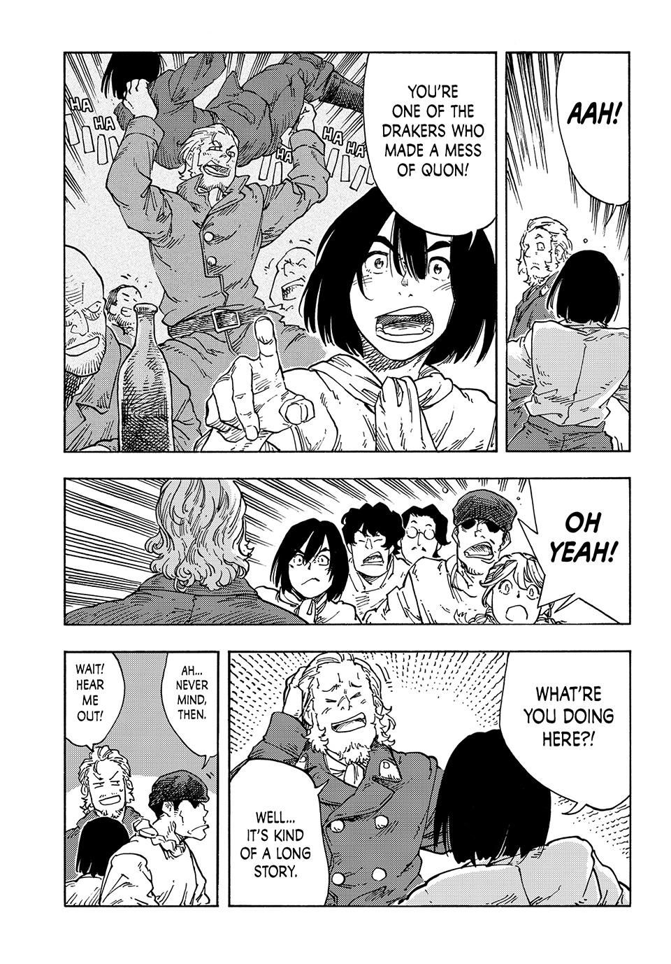 Kuutei Dragons Chapter 97 page 17 - Chapter 97: A New Sky