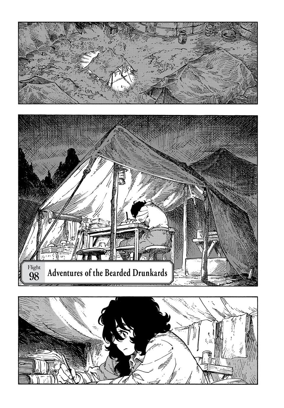 Kuutei Dragons Chapter 98 page 1 - Chapter 98: Adventures of the Bearded Drunkards