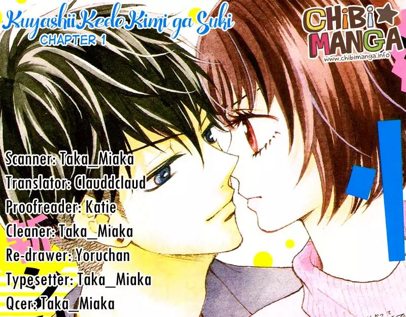 Kuyashii Kedo Kimi ga Suki Chapter 1 page 1 - Chapter 1