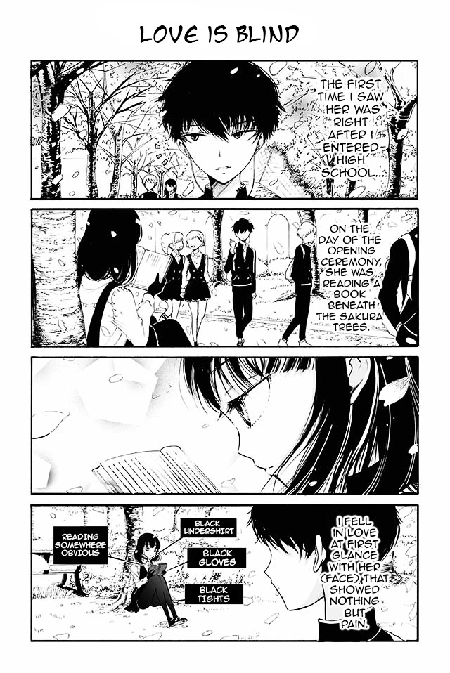 Kuzu to Megane to Bungakushojo (Nise) Chapter 1 page 1 - Chapter 1 : Love is Blind