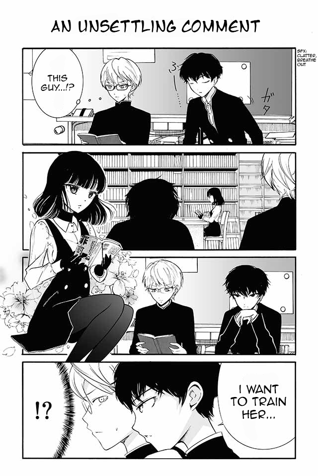 Kuzu to Megane to Bungakushojo (Nise) Chapter 10 page 1 - Chapter 10 : An Unsettling Comment