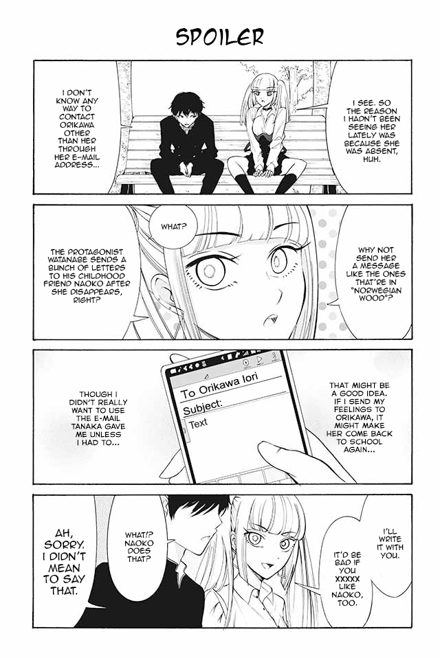 Kuzu to Megane to Bungakushojo (Nise) Chapter 108 page 1 - Chapter 108 : Spoiler