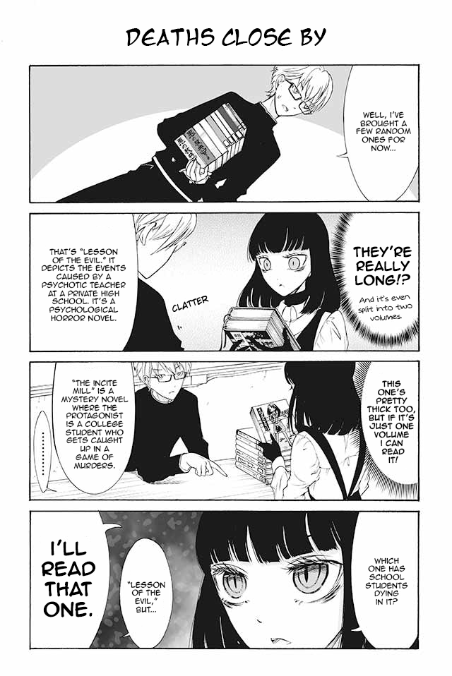 Kuzu to Megane to Bungakushojo (Nise) Chapter 116 page 1 - Chapter 116 : Deaths Close By