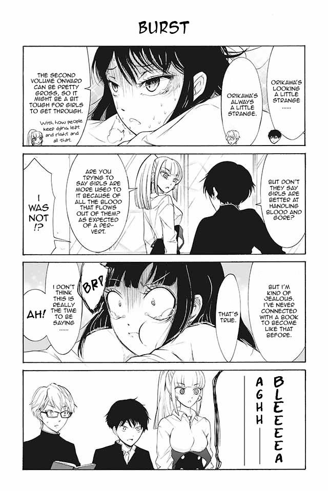 Kuzu to Megane to Bungakushojo (Nise) Chapter 119 page 1 - Chapter 119 : Burst