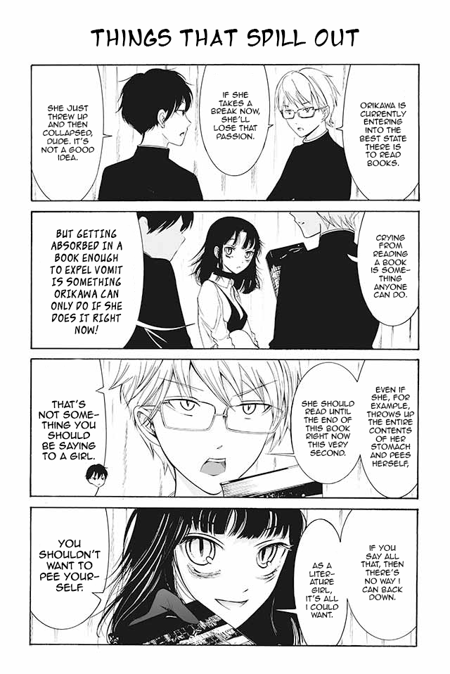 Kuzu to Megane to Bungakushojo (Nise) Chapter 121 page 1 - Chapter 121 : Things That Spill Out