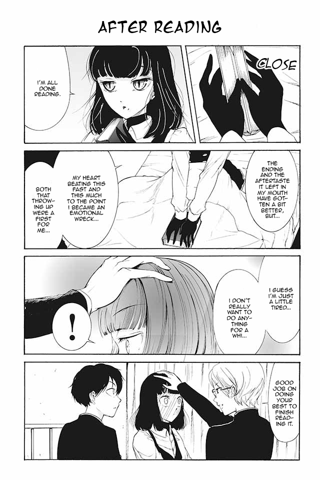 Kuzu to Megane to Bungakushojo (Nise) Chapter 122 page 1 - Chapter 122 : After Reading