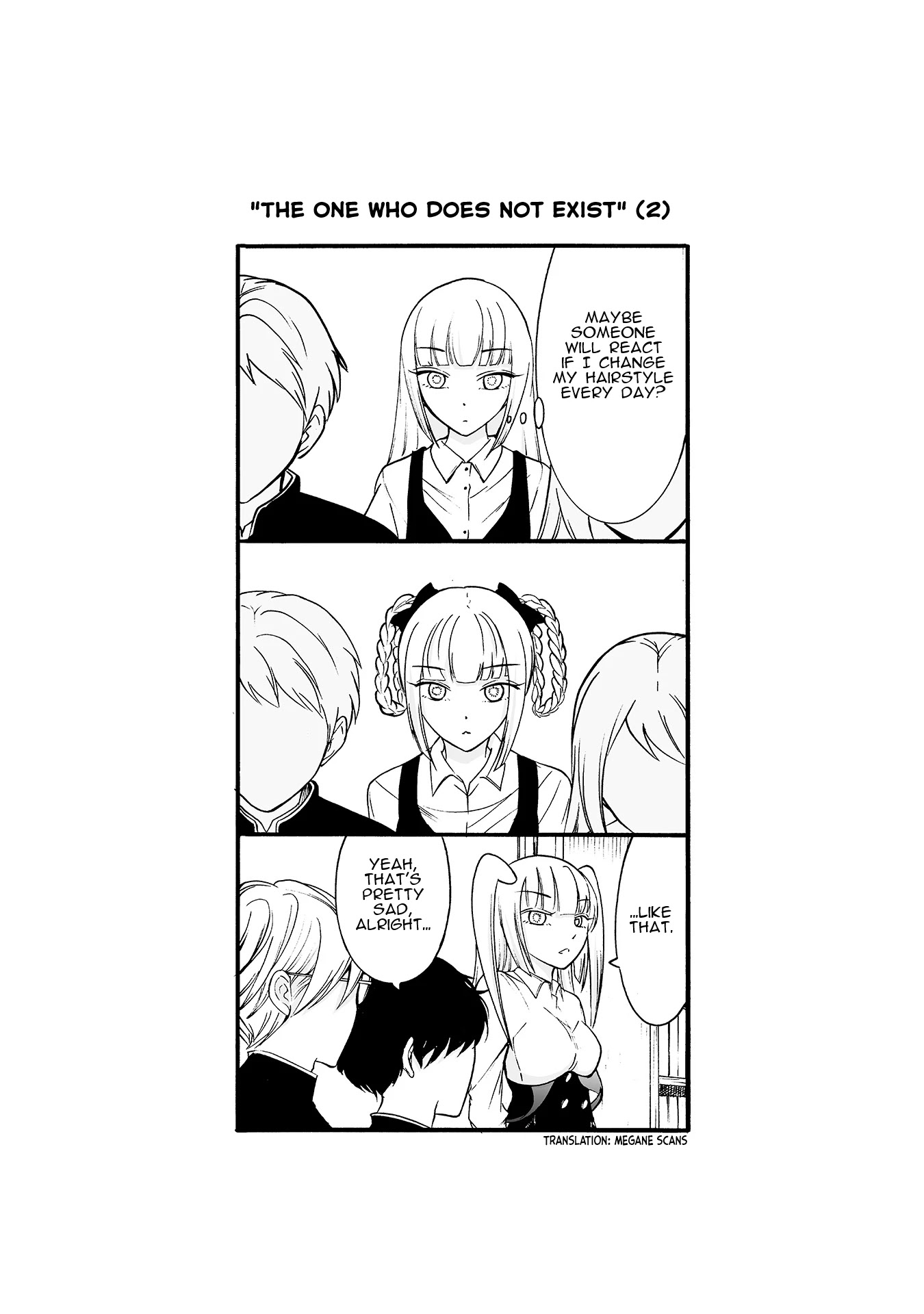 Kuzu to Megane to Bungakushojo (Nise) Chapter 135.5 page 1 - Chapter 135.5: "The one who does not exist" (2)