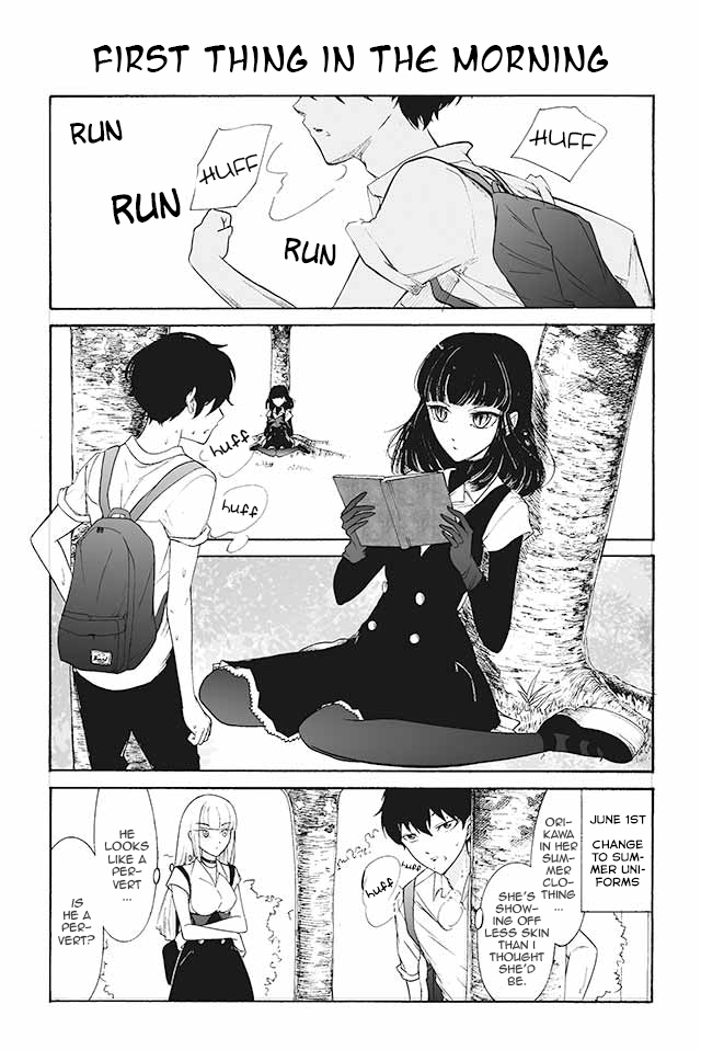Kuzu to Megane to Bungakushojo (Nise) Chapter 136 page 1 - Chapter 136: First Thing in the Morning