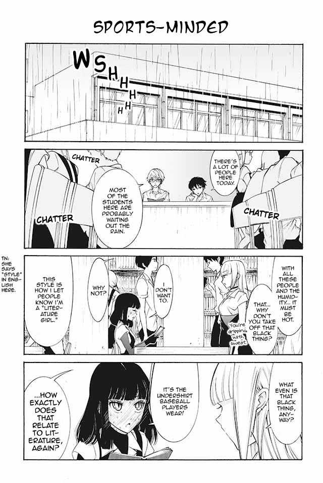 Kuzu to Megane to Bungakushojo (Nise) Chapter 137 page 1 - Chapter 137: Sports-Minded