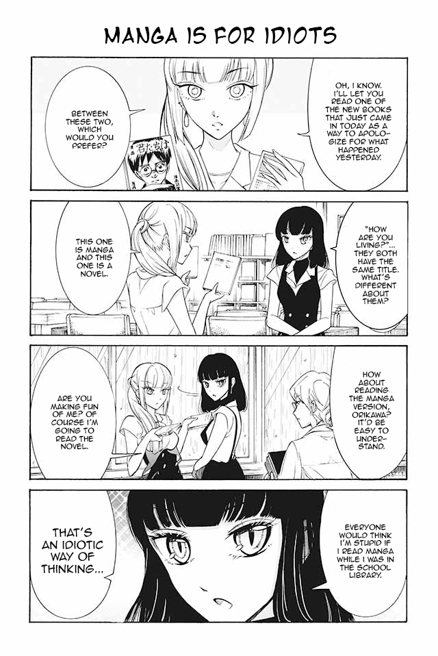 Kuzu to Megane to Bungakushojo (Nise) Chapter 141 page 1 - Chapter 141: Manga is for Idiots