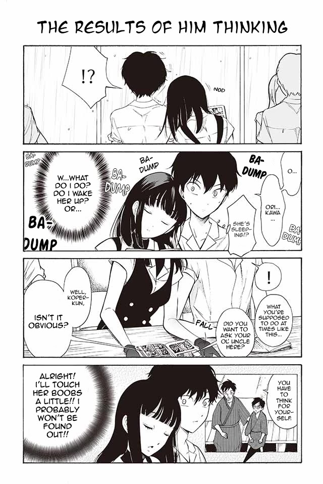 Kuzu to Megane to Bungakushojo (Nise) Chapter 145 page 1 - Chapter 145: The Results of Him Thinking
