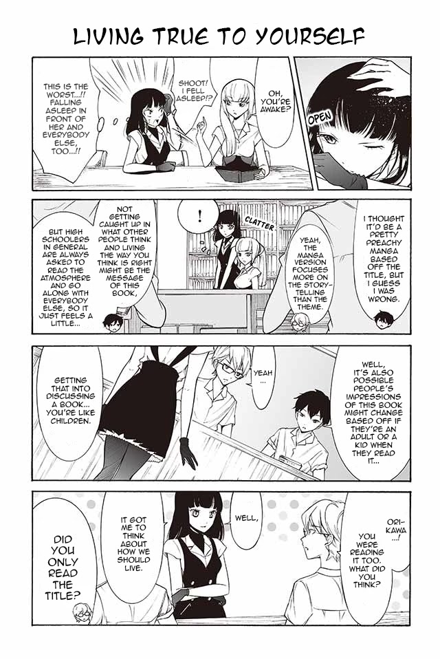 Kuzu to Megane to Bungakushojo (Nise) Chapter 147 page 1 - Chapter 147: Living True to Yourself