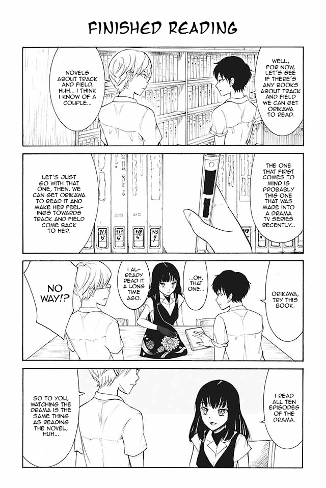 Kuzu to Megane to Bungakushojo (Nise) Chapter 150 page 1 - Chapter 150: Finished Reading