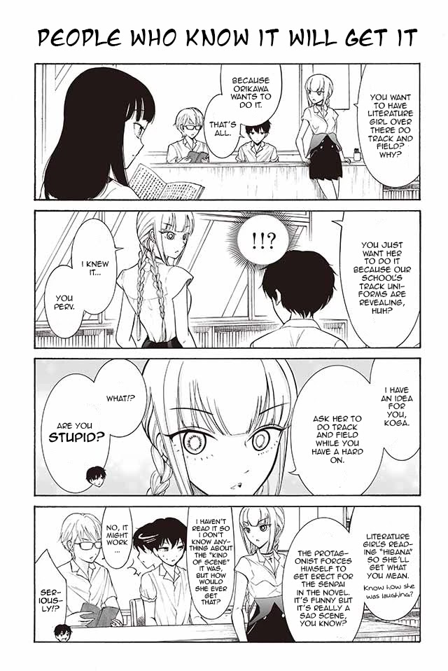 Kuzu to Megane to Bungakushojo (Nise) Chapter 156 page 1 - Chapter 156: People Who Know It Will Get It