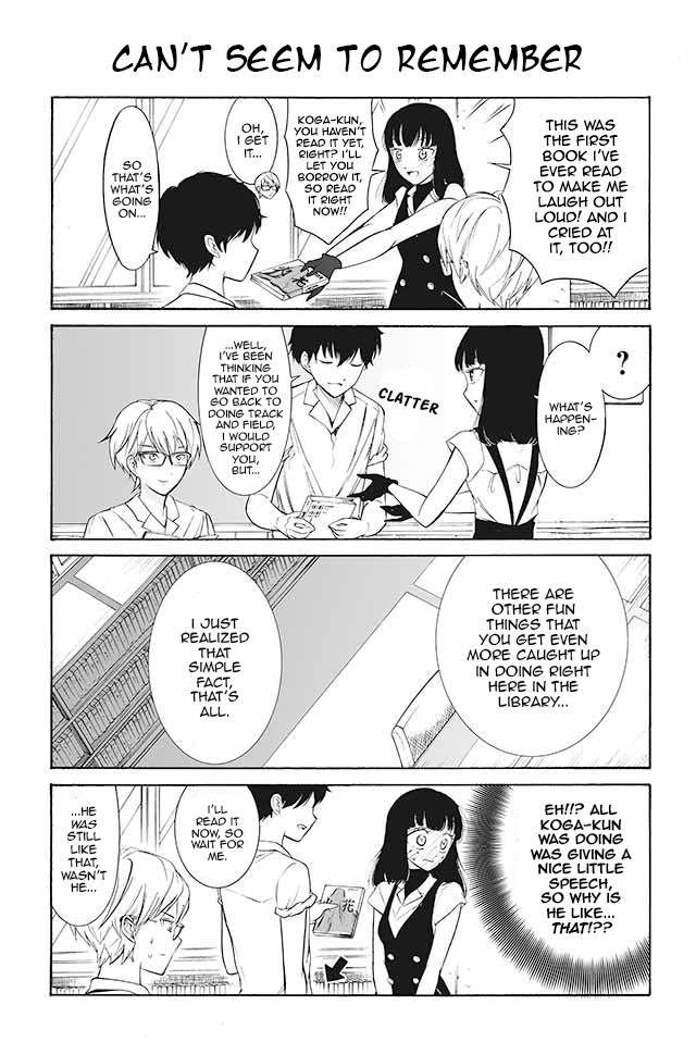 Kuzu to Megane to Bungakushojo (Nise) Chapter 159 page 1 - Chapter 159: Can't Seem to Remember