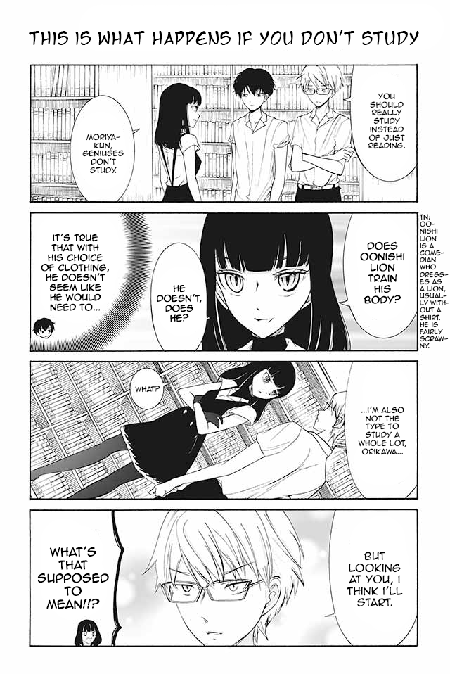 Kuzu to Megane to Bungakushojo (Nise) Chapter 162 page 1 - Chapter 162: This is What Happens If You Don't Study