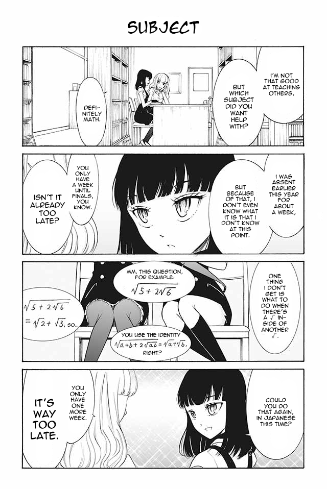 Kuzu to Megane to Bungakushojo (Nise) Chapter 165 page 1 - Chapter 165: Subject