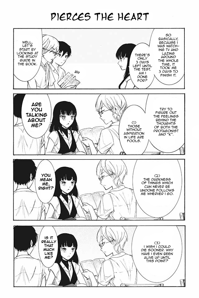 Kuzu to Megane to Bungakushojo (Nise) Chapter 167 page 1 - Chapter 167: Pierces the Heart