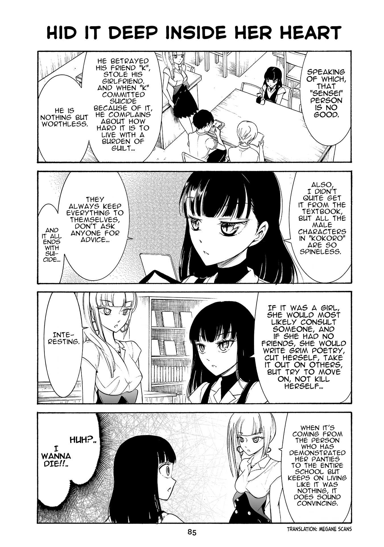 Kuzu to Megane to Bungakushojo (Nise) Chapter 168 page 1 - Chapter 168: Hid it deep inside her heart