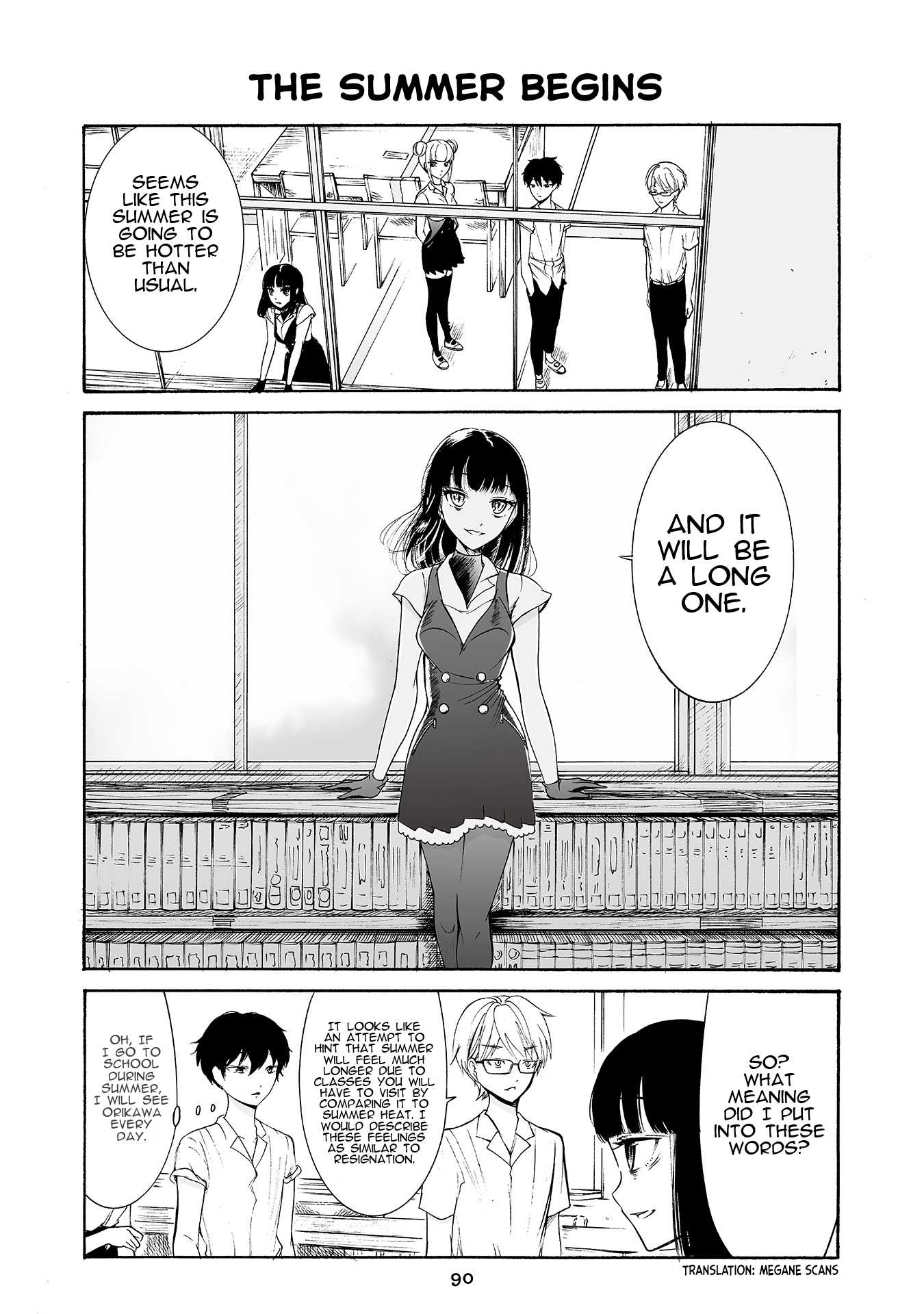 Kuzu to Megane to Bungakushojo (Nise) Chapter 173 page 1 - Chapter 173: The Summer begins