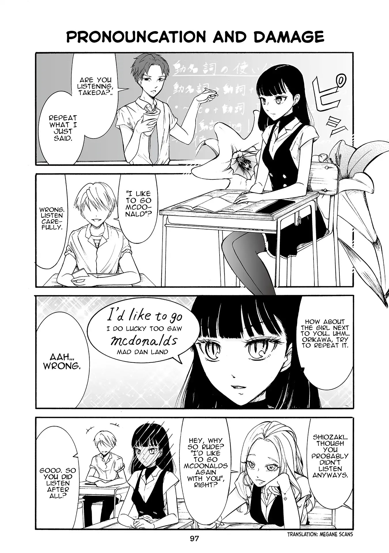 Kuzu to Megane to Bungakushojo (Nise) Chapter 178 page 1 - Chapter 178: Pronouncation and damage