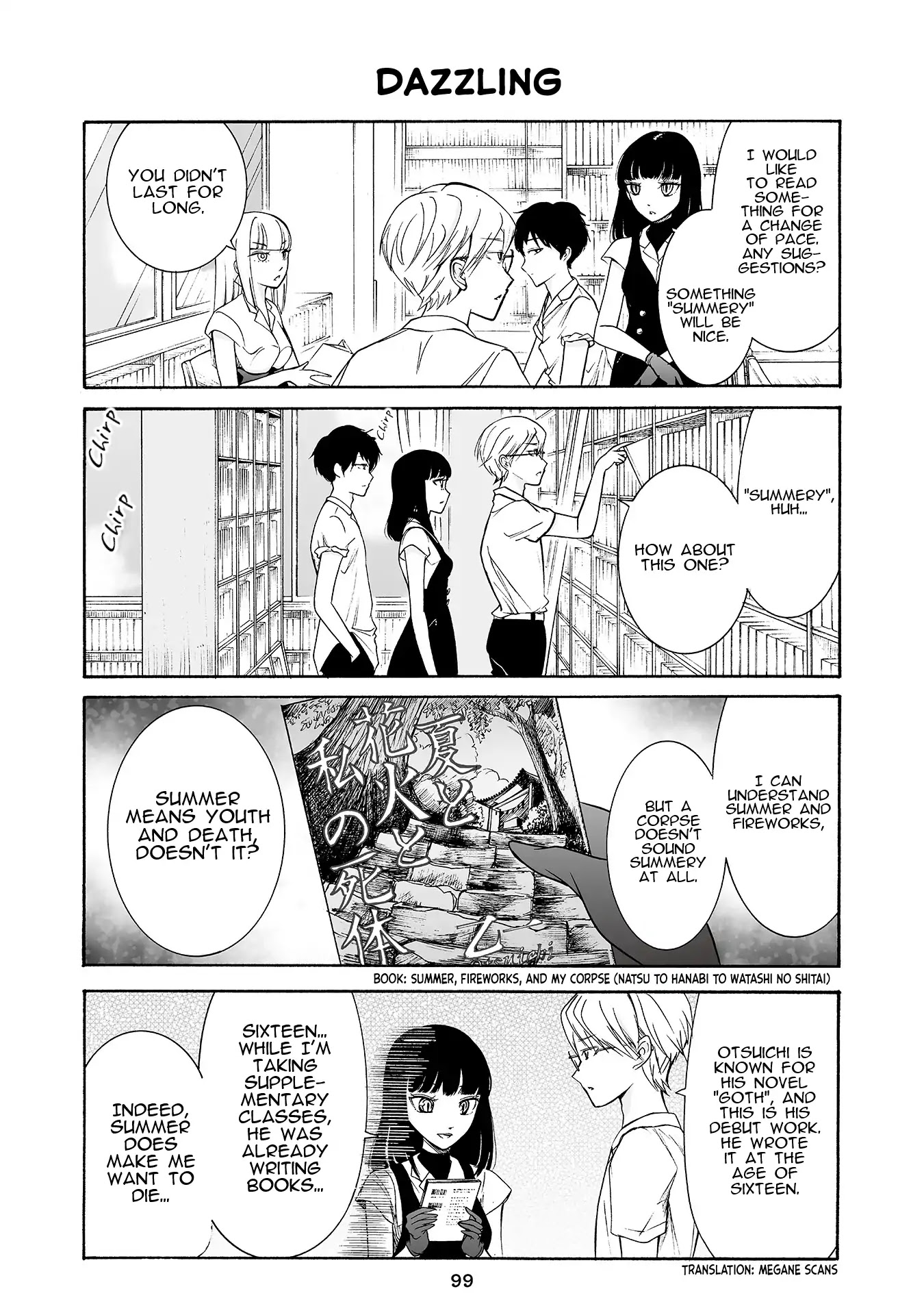 Kuzu to Megane to Bungakushojo (Nise) Chapter 180 page 1 - Chapter 180: Dazzling