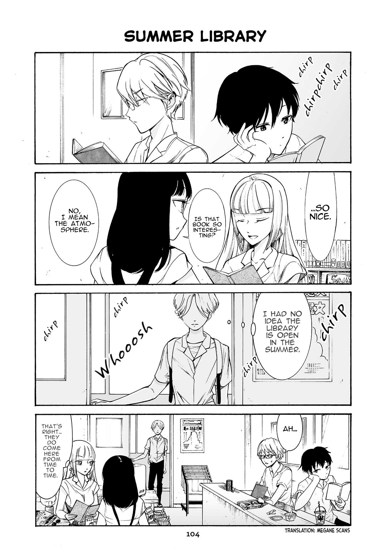 Kuzu to Megane to Bungakushojo (Nise) Chapter 185 page 1 - Chapter 185: Summer library