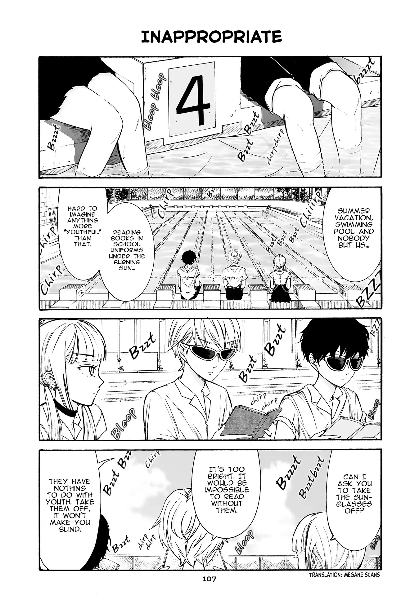 Kuzu to Megane to Bungakushojo (Nise) Chapter 186 page 1 - Chapter 186: Inappropriate