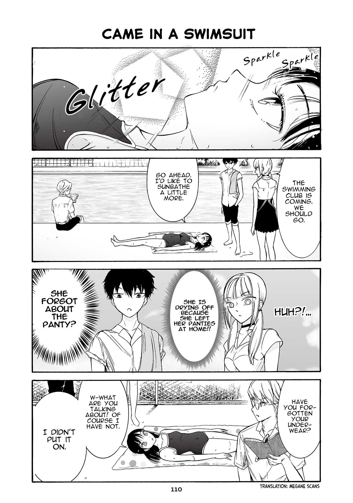 Kuzu to Megane to Bungakushojo (Nise) Chapter 189 page 1 - Chapter 189: Came in a swimsuit