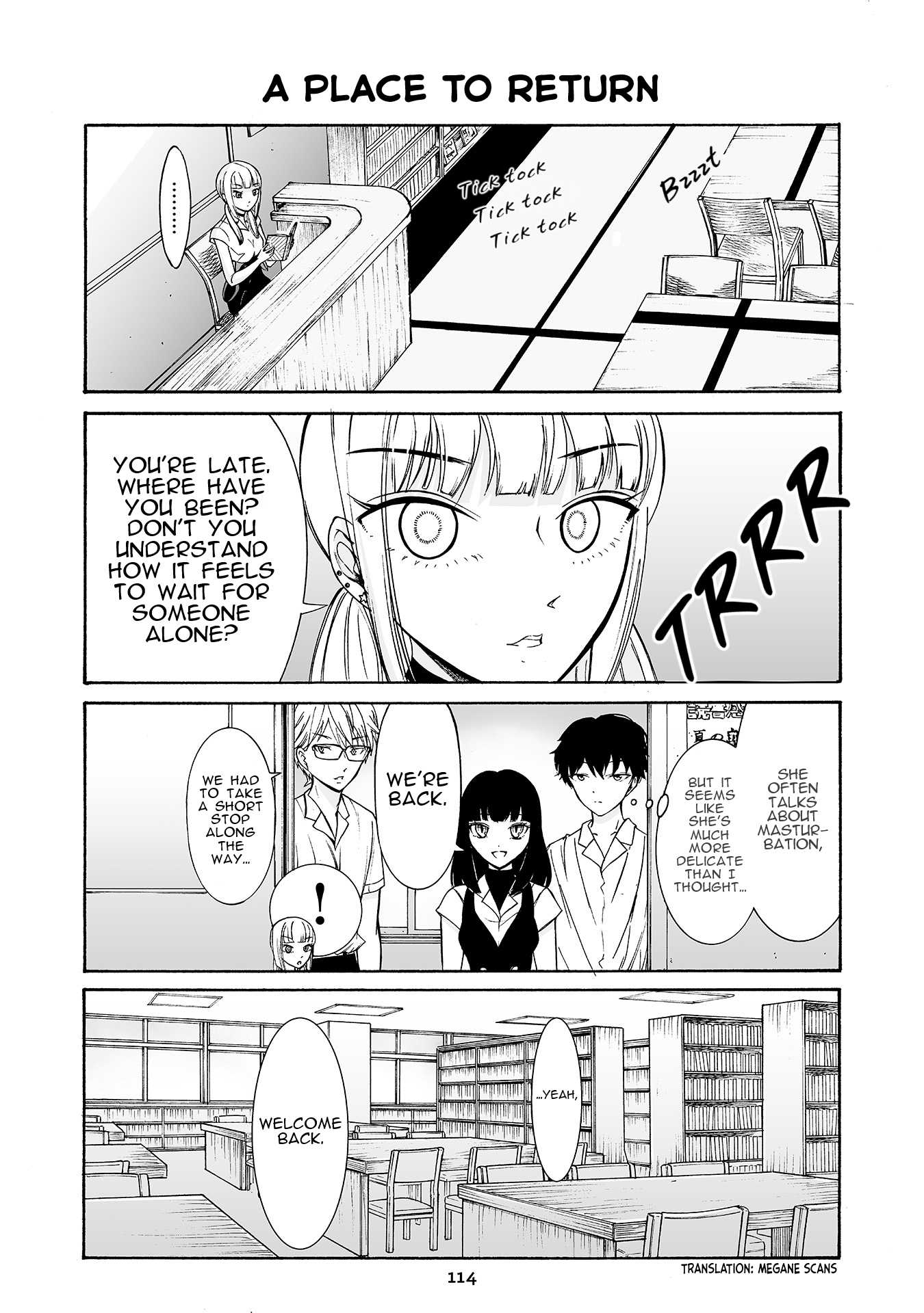 Kuzu to Megane to Bungakushojo (Nise) Chapter 193 page 1 - Chapter 193: A place to return