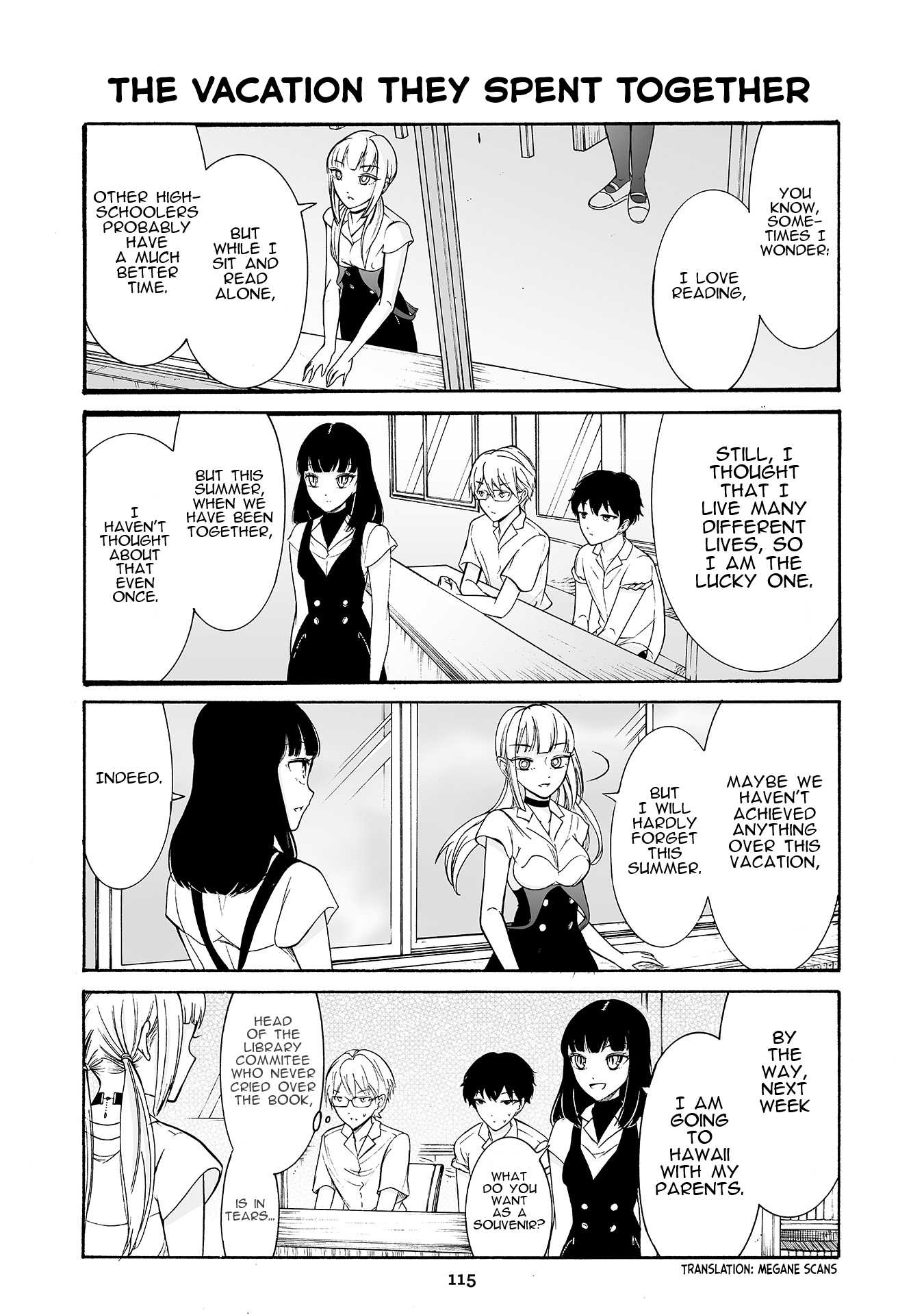 Kuzu to Megane to Bungakushojo (Nise) Chapter 194 page 1 - Chapter 194: The vacation they spent together