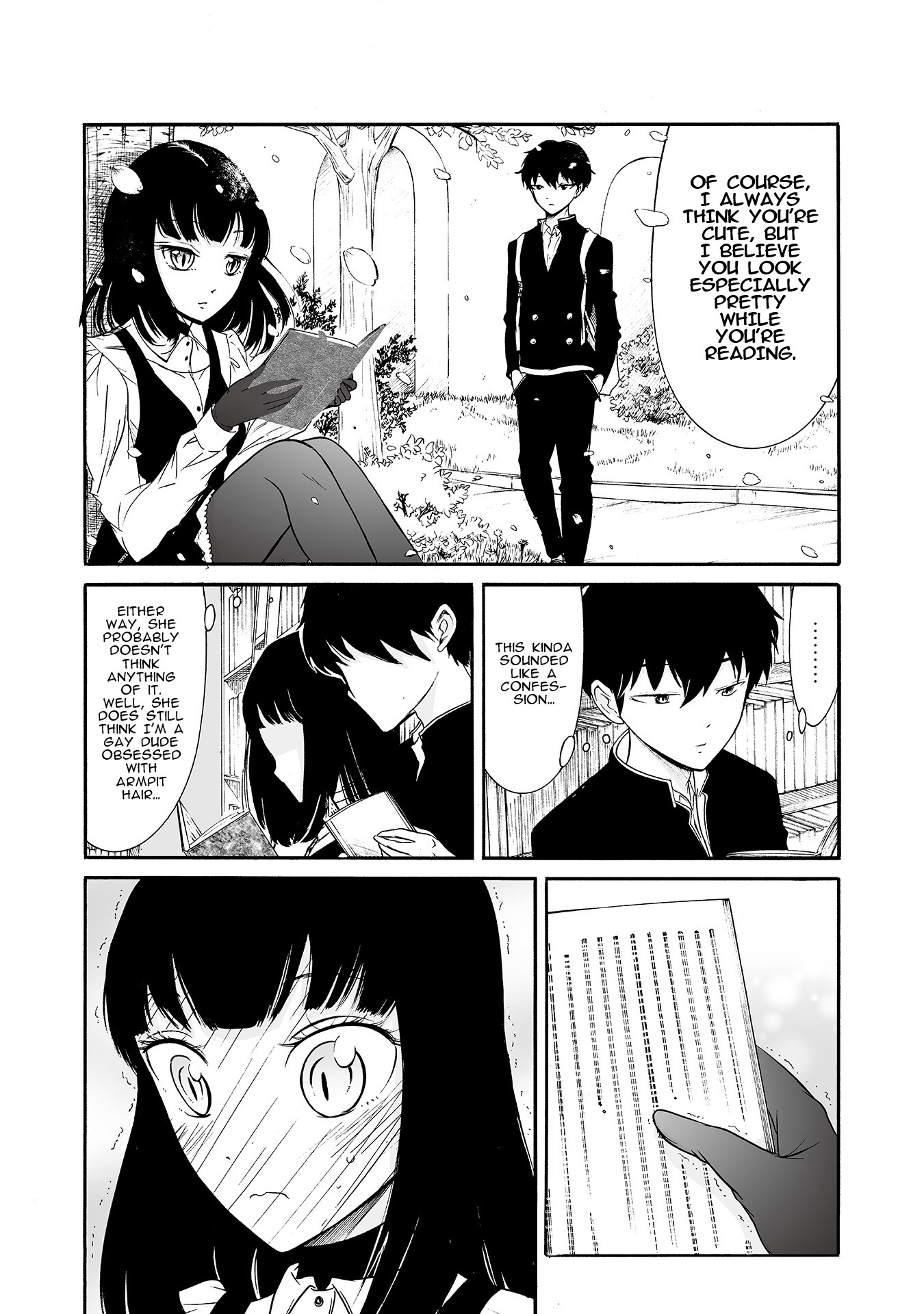Kuzu to Megane to Bungakushojo (Nise) Chapter 195.5 page 4 - Chapter 195.5: Epilogue