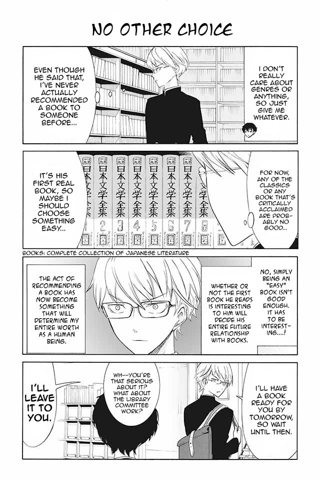 Kuzu to Megane to Bungakushojo (Nise) Chapter 33 page 1 - Chapter 33 : No Other Choice