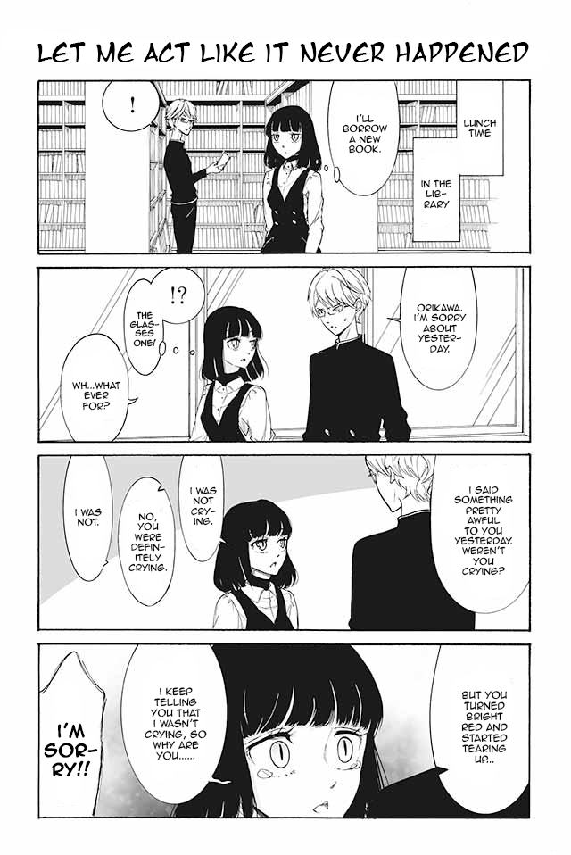 Kuzu to Megane to Bungakushojo (Nise) Chapter 50 page 1 - Chapter 50 : Let Me Act Like It Never Happened