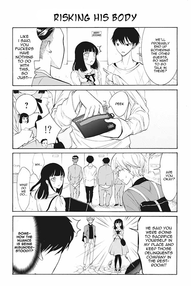 Kuzu to Megane to Bungakushojo (Nise) Chapter 83 page 1 - Chapter 83 : Risking His Body