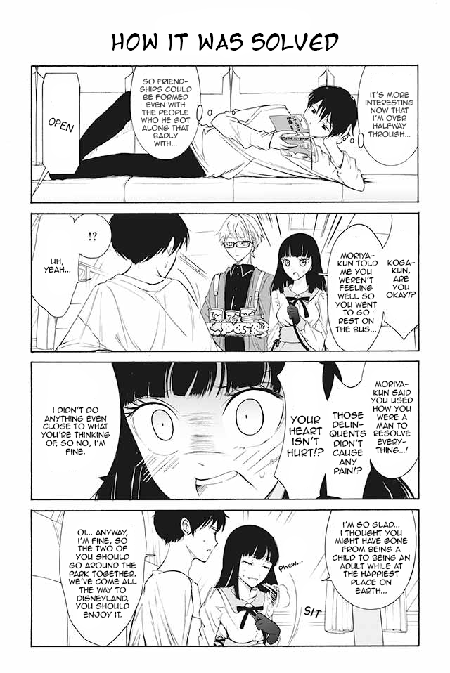 Kuzu to Megane to Bungakushojo (Nise) Chapter 86 page 1 - Chapter 86 : How It Was Solved
