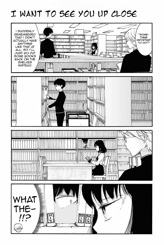 Kuzu to Megane to Bungakushojo (Nise) Chapter 9 page 1 - Chapter 9 : I Want to See You Up Close
