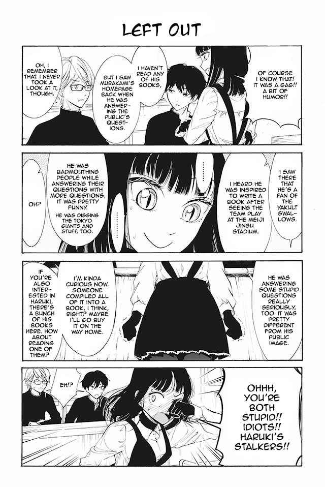 Kuzu to Megane to Bungakushojo (Nise) Chapter 95 page 1 - Chapter 95 : Left Out