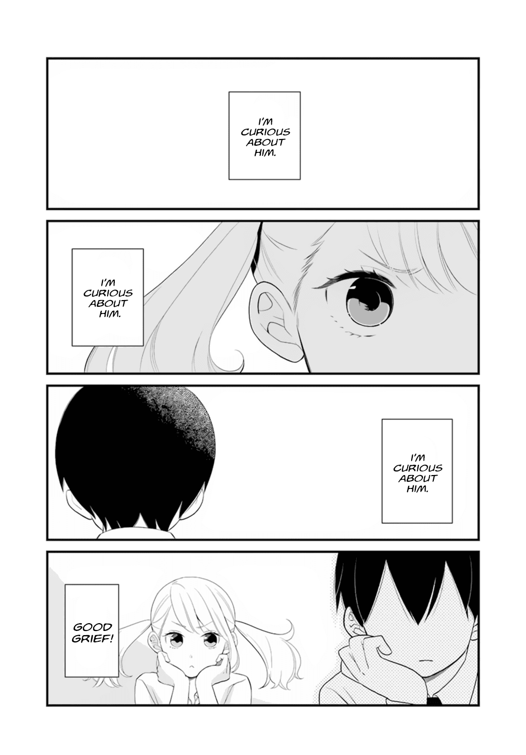 Kuzumi-kun, Kuuki Yometemasu ka? Chapter 0.1 page 1 - Chapter 0.1: The boring guy who's in my sights