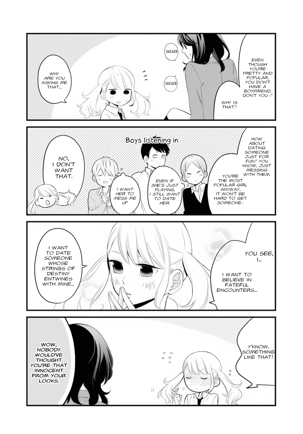 Kuzumi-kun, Kuuki Yometemasu ka? Chapter 0.1 page 14 - Chapter 0.1: The boring guy who's in my sights