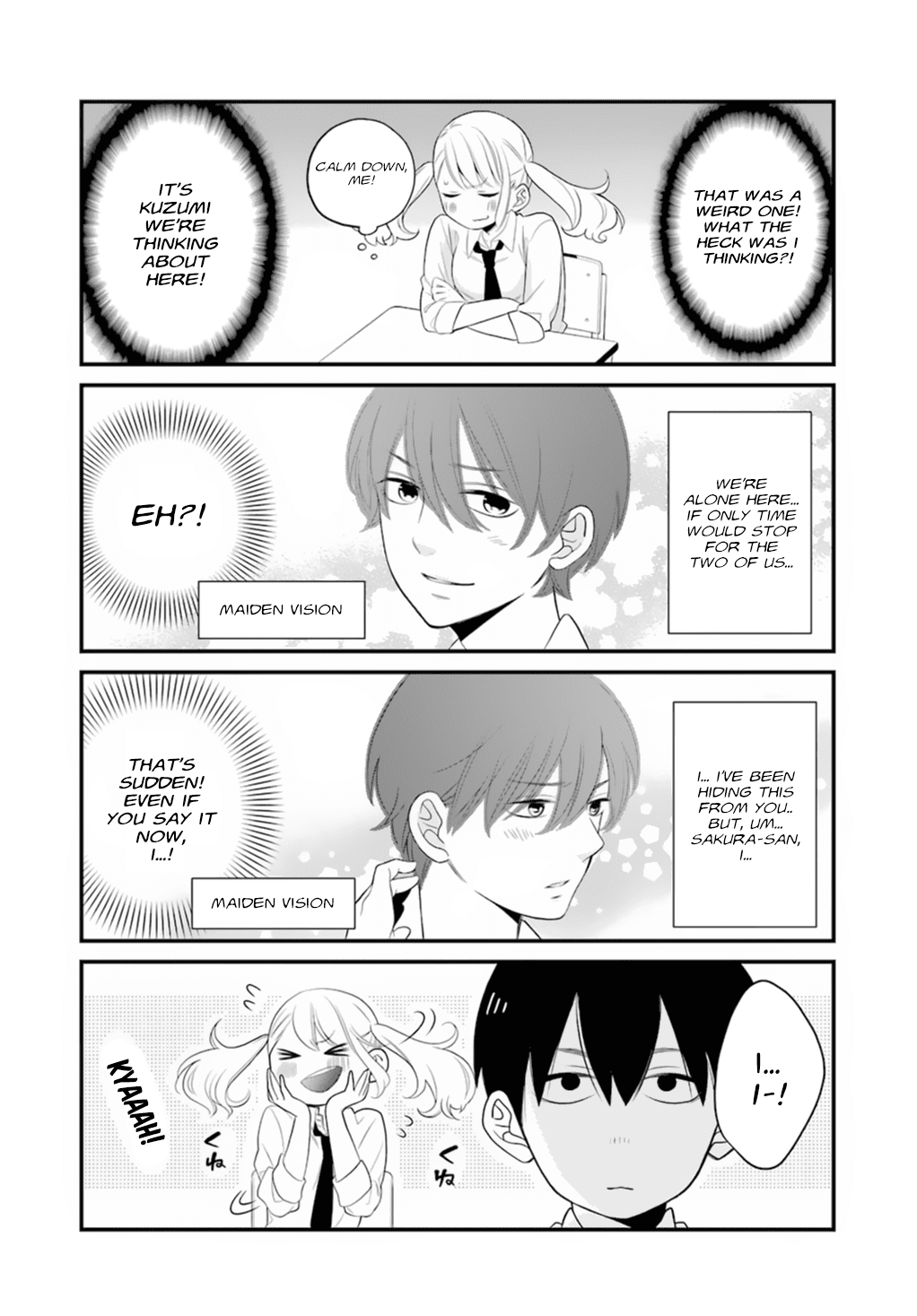 Kuzumi-kun, Kuuki Yometemasu ka? Chapter 0.1 page 18 - Chapter 0.1: The boring guy who's in my sights