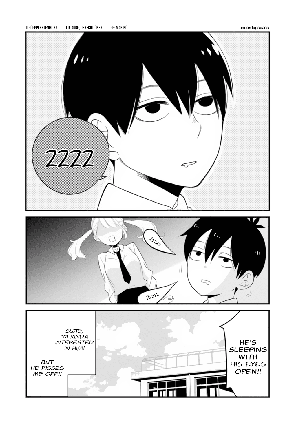 Kuzumi-kun, Kuuki Yometemasu ka? Chapter 0.1 page 20 - Chapter 0.1: The boring guy who's in my sights