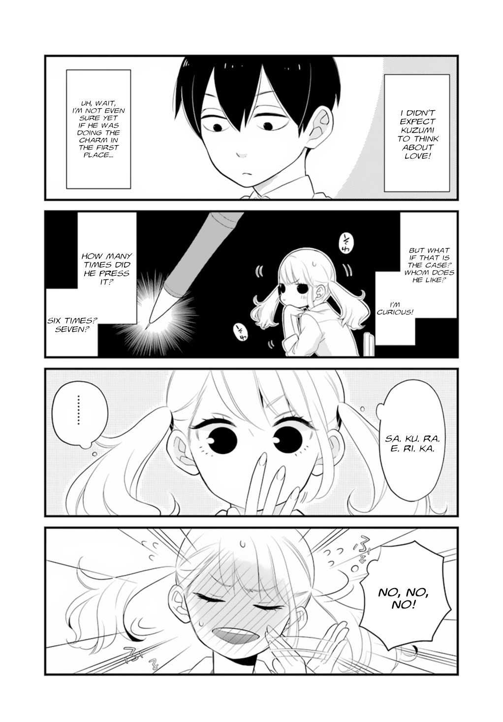 Kuzumi-kun, Kuuki Yometemasu ka? Chapter 0.1 page 9 - Chapter 0.1: The boring guy who's in my sights