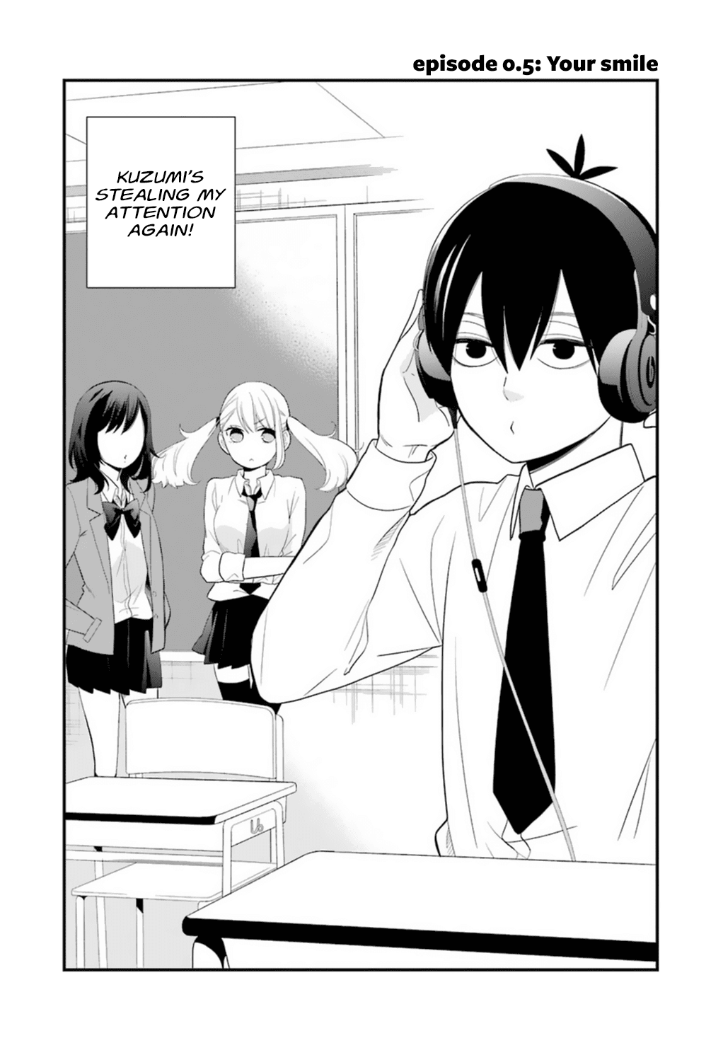 Kuzumi-kun, Kuuki Yometemasu ka? Chapter 0.5 page 3 - Chapter 0.5: Your Smile