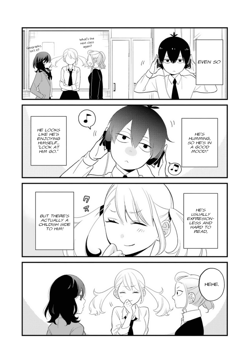 Kuzumi-kun, Kuuki Yometemasu ka? Chapter 0.5 page 5 - Chapter 0.5: Your Smile