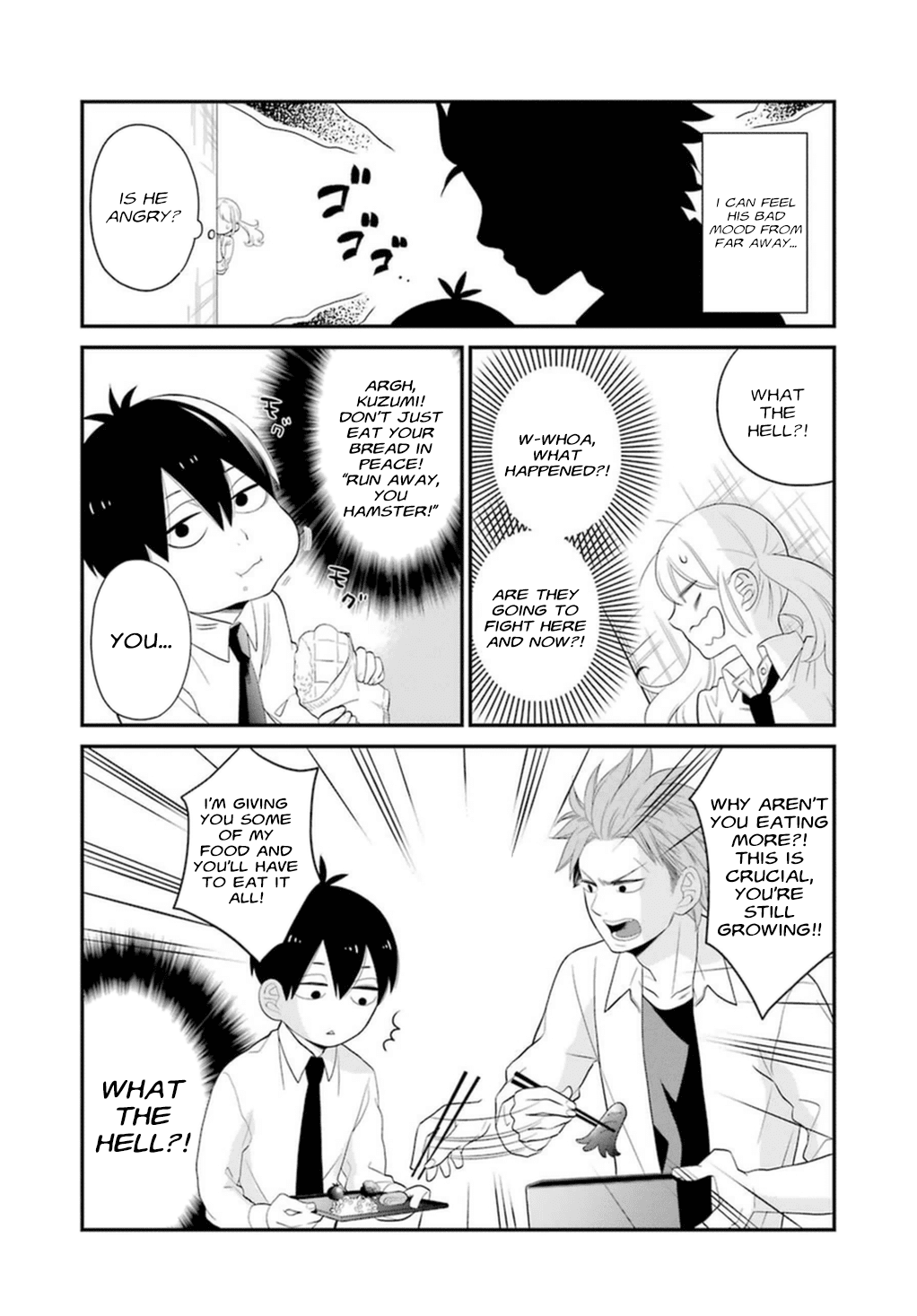 Kuzumi-kun, Kuuki Yometemasu ka? Chapter 0.9 page 10 - Chapter 0.9: Yahkeeism Haruna-kun