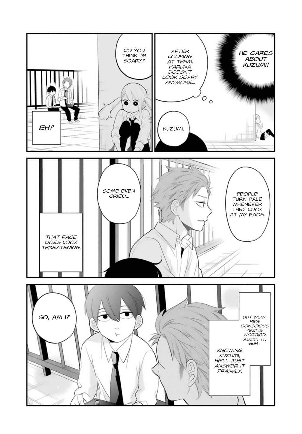 Kuzumi-kun, Kuuki Yometemasu ka? Chapter 0.9 page 11 - Chapter 0.9: Yahkeeism Haruna-kun