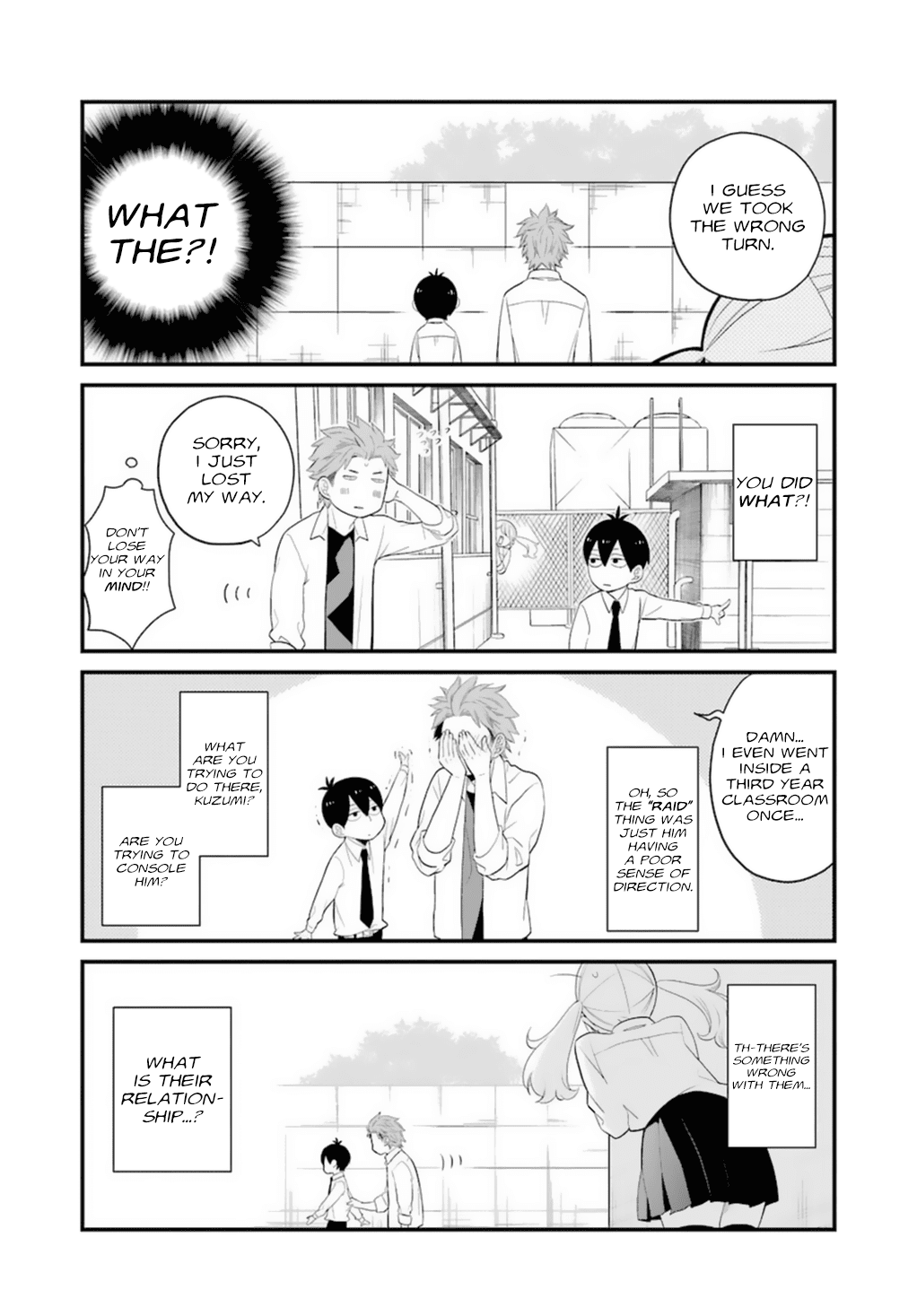 Kuzumi-kun, Kuuki Yometemasu ka? Chapter 0.9 page 8 - Chapter 0.9: Yahkeeism Haruna-kun
